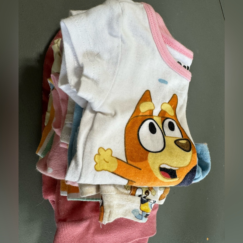 Bluey 18 month clothing bundle
